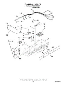 11 - Control Parts parts for Maytag Refrigerator MSD2573VES01 / from AppliancePartsPros.com