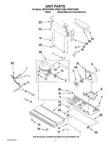 09 - Unit Parts parts for Maytag Refrigerator MFI2670XEM3 / from AppliancePartsPros.com