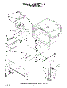 06 - Freezer Liner Parts parts for Maytag Refrigerator MFI2670XEM5 / from AppliancePartsPros.com