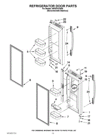 07 - Refrigerator Door Parts parts for Maytag Refrigerator MFI2670XEM5 / from AppliancePartsPros.com