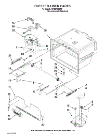 06 - Freezer Liner Parts parts for Maytag Refrigerator MFI2670XEM6 / from AppliancePartsPros.com