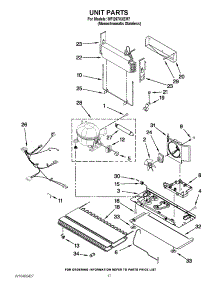 09 - Unit Parts parts for Maytag Refrigerator MFI2670XEM7 / from AppliancePartsPros.com
