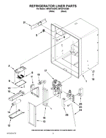 02 - Refrigerator Liner Parts parts for Maytag Refrigerator MFI2670XEW5 / from AppliancePartsPros.com