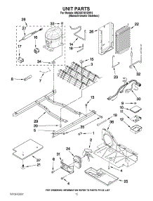 09 - Unit Parts parts for Maytag Refrigerator MSD2574VEM13 / from AppliancePartsPros.com
