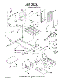 09 - Unit Parts parts for Maytag Refrigerator MSD2576VEM01 / from AppliancePartsPros.com