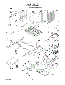 09 - Unit Parts parts for Maytag Refrigerator MSD2578VEM01 / from AppliancePartsPros.com