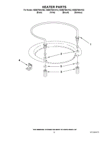 08 - Heater Parts parts for Maytag Dishwasher MDB6769AWS2 / from AppliancePartsPros.com
