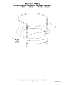 08 - Heater Parts parts for Maytag Dishwasher MDB6769AWW3 / from AppliancePartsPros.com