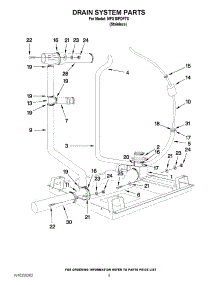 08 - Drain System Parts parts for Maytag Washer MFS18PDFTS / from AppliancePartsPros.com