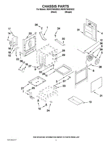 03 - Chassis Parts parts for Maytag Range MGR5765QDB32 / from AppliancePartsPros.com