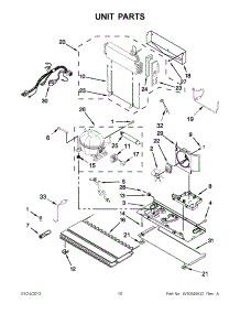 05 - Unit Parts parts for Maytag Refrigerator MFT2672AEM10 / from AppliancePartsPros.com