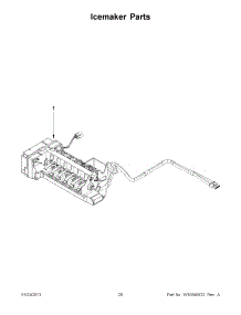 10 - Icemaker Parts parts for Maytag Refrigerator MFT2672AEW10 / from AppliancePartsPros.com