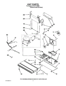 05 - Unit Parts parts for Maytag Refrigerator MFT2771WEM3 / from AppliancePartsPros.com