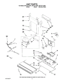 05 - Unit Parts parts for Maytag Refrigerator MFT2771XEM1 / from AppliancePartsPros.com