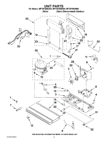 05 - Unit Parts parts for Maytag Refrigerator MFT2976AEB00 / from AppliancePartsPros.com