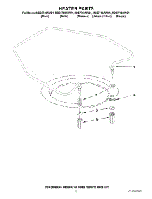 08 - Heater Parts parts for Maytag Dishwasher MDB7749AWQ1 / from AppliancePartsPros.com