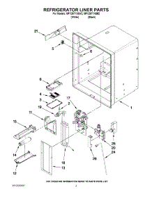 02 - Refrigerator Liner Parts parts for Maytag Refrigerator MFX2571XEB2 / from AppliancePartsPros.com