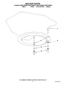 08 - Heater Parts parts for Maytag Dishwasher MDB7749AWW2 / from AppliancePartsPros.com