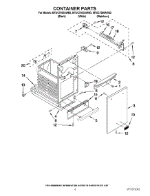 04 - Container Parts parts for Maytag Compactor MTUC7000AWW2 / from AppliancePartsPros.com