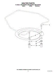 08 - Heater Parts parts for Maytag Dishwasher MDB7759AWB4 / from AppliancePartsPros.com