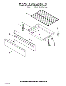 06 - Drawer & Broiler Parts parts for Maytag Range MGR7661WB4 / from AppliancePartsPros.com