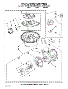 06 - Pump And Motor Parts parts for Maytag Dishwasher MDB7759AWS4 / from AppliancePartsPros.com