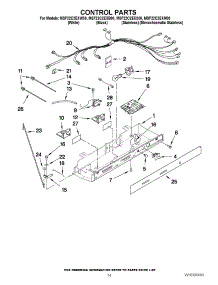10 - Control Parts parts for Maytag Refrigerator MSF22C2EXM00 / from AppliancePartsPros.com