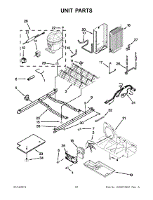11 - Unit Parts parts for Maytag Refrigerator MSF22D4XAW00 / from AppliancePartsPros.com