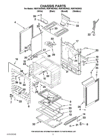 04 - Chassis Parts parts for Maytag Range MGR7662WQ3 / from AppliancePartsPros.com