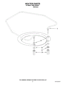 08 - Heater Parts parts for Maytag Dishwasher MDB7760AWS1 / from AppliancePartsPros.com