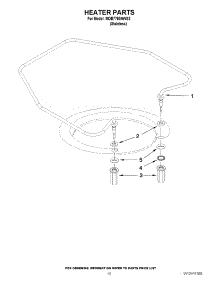 08 - Heater Parts parts for Maytag Dishwasher MDB7760AWS2 / from AppliancePartsPros.com