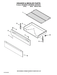 06 - Drawer & Broiler Parts parts for Maytag Range MGR7665WB2 / from AppliancePartsPros.com