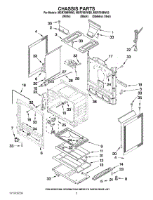 04 - Chassis Parts parts for Maytag Range MGR7665WW3 / from AppliancePartsPros.com