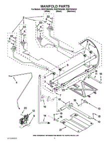 04 - Manifold Parts parts for Maytag Range MGR7685AB0 / from AppliancePartsPros.com
