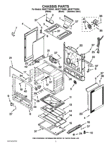 04 - Chassis Parts parts for Maytag Range MGR7775WS3 / from AppliancePartsPros.com