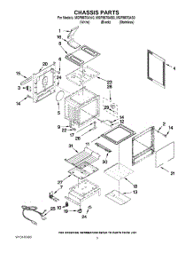 03 - Chassis Parts parts for Maytag Range MGR8670AS0 / from AppliancePartsPros.com