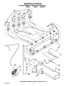 04 - Manifold Parts parts for Maytag Range MGR8674AS0 / from AppliancePartsPros.com