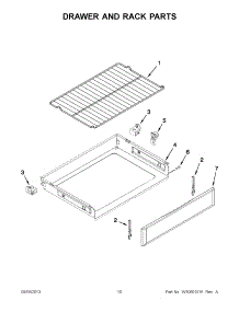 05 - Drawer And Rack Parts parts for Maytag Range MGR8674AS1 / from AppliancePartsPros.com