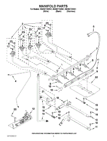 04 - Manifold Parts parts for Maytag Range MGR8772WS1 / from AppliancePartsPros.com