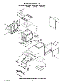 03 - Chassis Parts parts for Maytag Range MGR8775AB0 / from AppliancePartsPros.com
