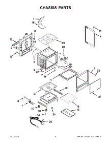 03 - Chassis Parts parts for Maytag Range MGR8775AW1 / from AppliancePartsPros.com