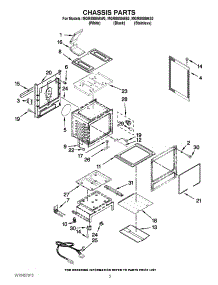 03 - Chassis Parts parts for Maytag Range MGR8880AB0 / from AppliancePartsPros.com