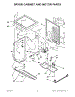 03 - Dryer Cabinet And Motor Parts