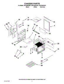 04 - Chassis Parts parts for Maytag Range MGT8655XB01 / from AppliancePartsPros.com