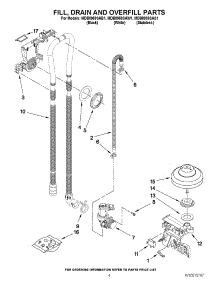 04 - Fill, Drain And Overfill Parts parts for Maytag Dishwasher MDB8959SAB1 / from AppliancePartsPros.com