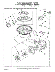 06 - Pump And Motor Parts parts for Maytag Dishwasher MDB8959SAS1 / from AppliancePartsPros.com