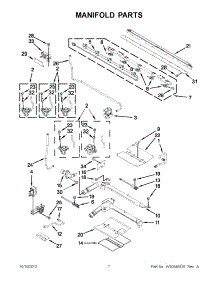 03 - Manifold Parts parts for Maytag Range MGT8775XB03 / from AppliancePartsPros.com