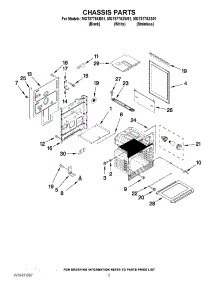 04 - Chassis Parts parts for Maytag Range MGT8775XS01 / from AppliancePartsPros.com