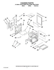 04 - Chassis Parts parts for Maytag Range MGT8775XS02 / from AppliancePartsPros.com