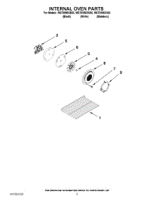 07 - Internal Oven Parts parts for Maytag Range MGT8885XB02 / from AppliancePartsPros.com